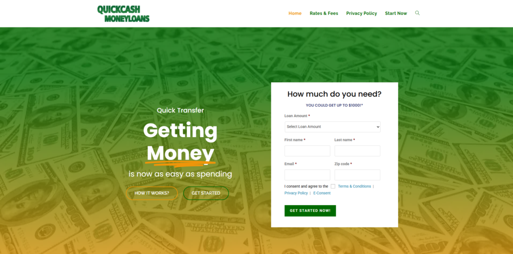 Quick Cash Money Loans